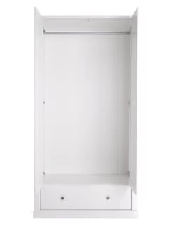 Very Home London 2 Door, 1 Drawer Wardrobe - FSC® Certified 12 Very Home London 2 Door, 1 Drawer Wardrobe - FSC® Certified -Home Comprehensive VFSHD SQ5 0000000013 WHITE SLd1