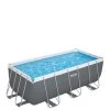 Bestway 13ft 6" X 79" X 48" Power Steel Rectangular Frame Pool Set -Home Comprehensive VFVGC SQ2 0000000099 N A SLf