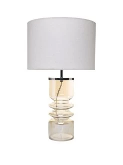 BHS Willow Ribbed Table Lamp