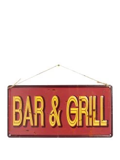 La Hacienda Bar And Grill Embossed Garden Wall Art