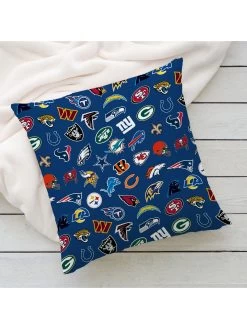 NFL Reversible Cushion 10 NFL Reversible Cushion -Home Comprehensive VGB52 SQ3 0000000020 BLUE SLd
