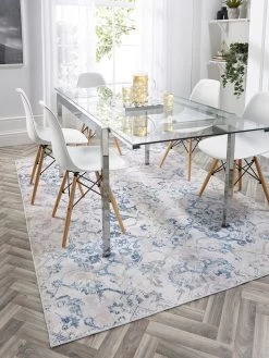 My Washable Florence Rug 6 My Washable Florence Rug -Home Comprehensive VGB69 SQ2 0000000848 BLUE CREAM RSr