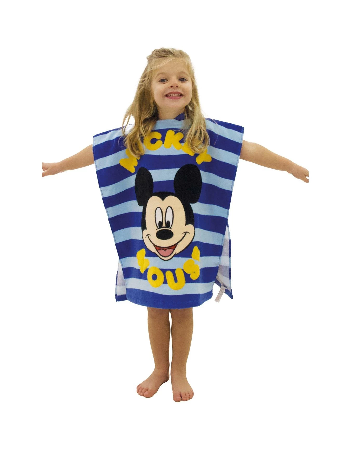 Mickey Mouse Sea Stripe Poncho 3 Mickey Mouse Sea Stripe Poncho