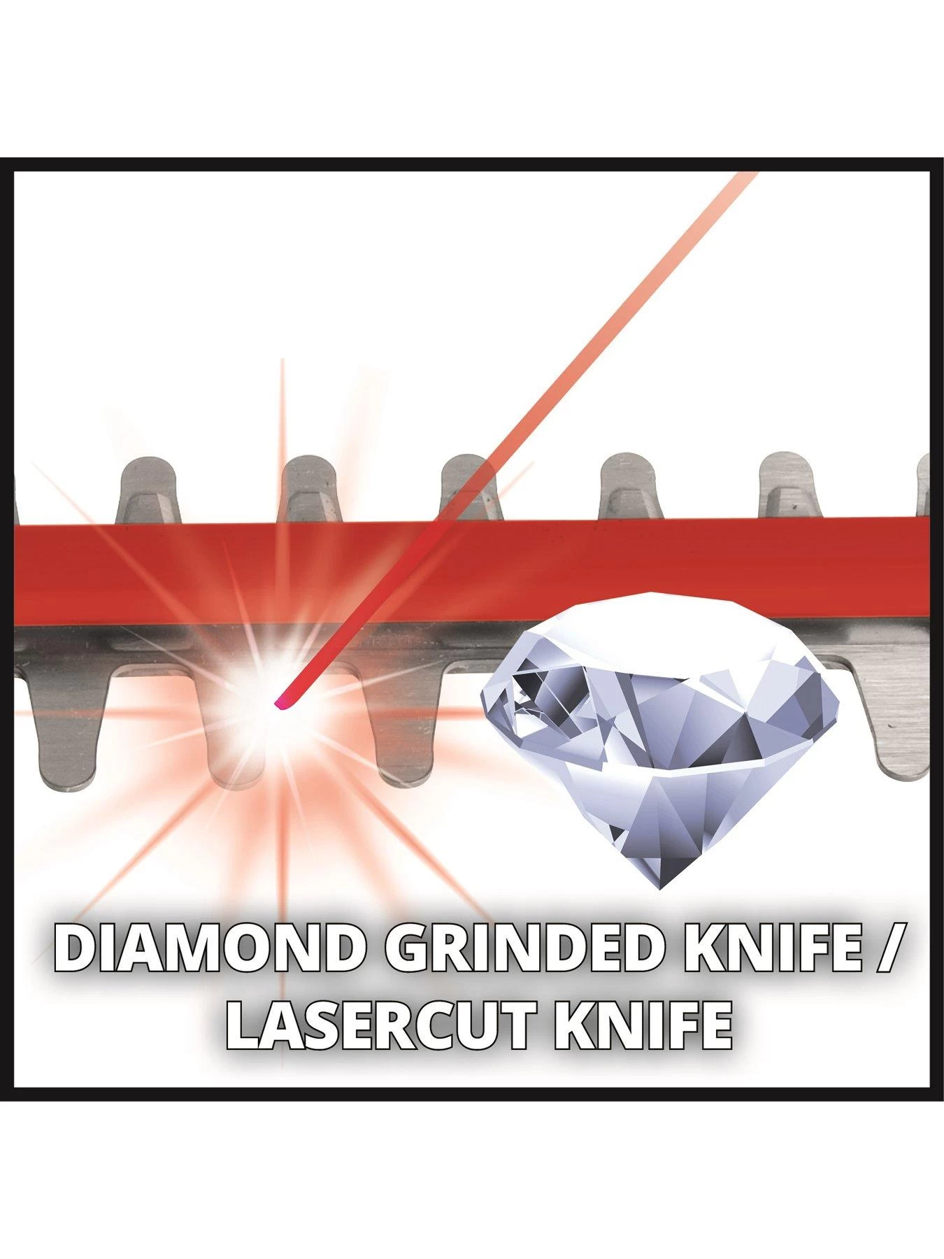 Einhell PXC 61cm Cordless Hedge Trimmer - GE-CH 36/61 Li-Solo (36V Without Batteries) 4 Einhell PXC 61cm Cordless Hedge Trimmer - GE-CH 36/61 Li-Solo (36V Without Batteries) - Image 2