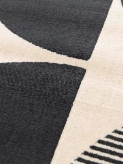 Very Home Creation Circles Shapes Rug -Home Comprehensive VGD6O SQ4 0000000004 BLACK SLd1