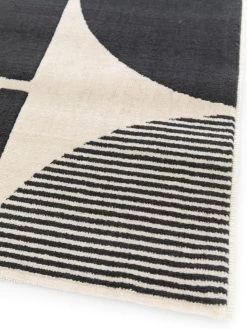 Very Home Creation Circles Shapes Rug -Home Comprehensive VGD6O SQ5 0000000004 BLACK SLd2