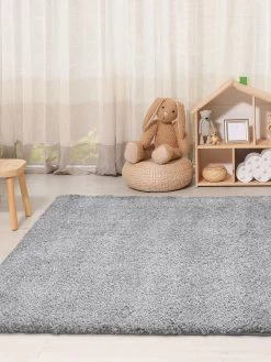 Everyday Snug Plain Rug  -Home Comprehensive VGERD SQ2 0000000035 SILVER RSr