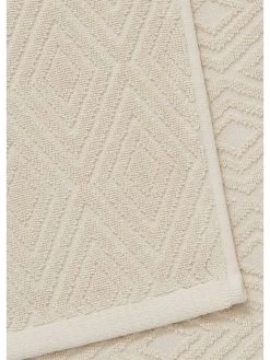 Catherine Lansfield Diamond Geo Sculpted Bath Sheet Pair -Home Comprehensive VGH0Q SQ3 0000000003 NATURAL SLd1