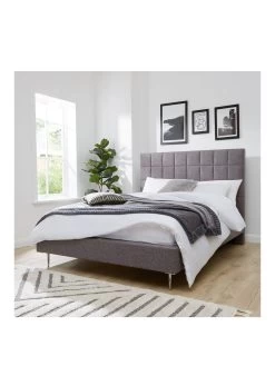 Very Home Lizelle Fabric Bed With Mattress Options (Buy And SAVE!)