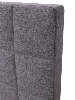 Very Home Lizelle Fabric Bed With Mattress Options (Buy And SAVE!) -Home Comprehensive VGIH7 SQ5 0000000071 CHARCOAL SLd2