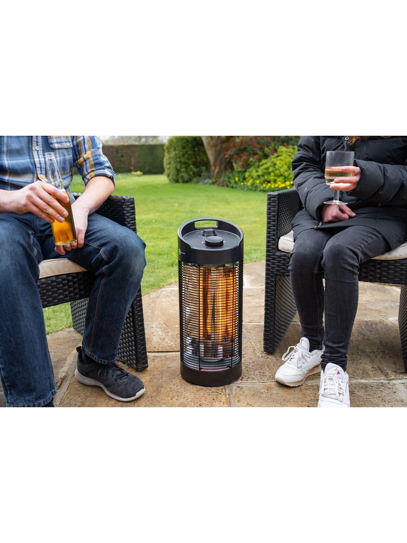 HAVANNA Grande Mojo Rotating Heater - 600/1200W Carbon Fibre 4 HAVANNA Grande Mojo Rotating Heater - 600/1200W Carbon Fibre - Image 2