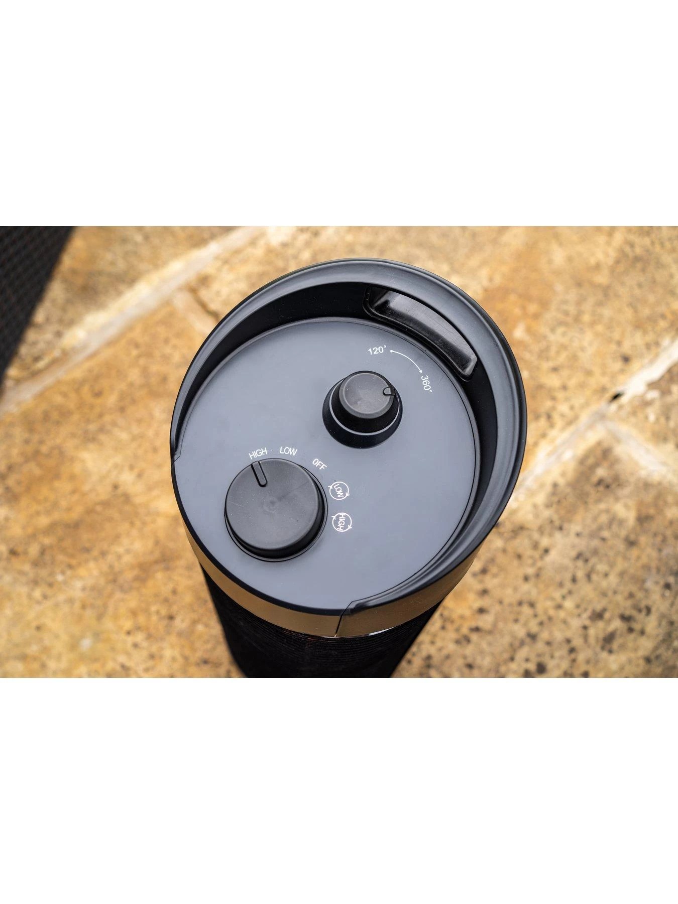 HAVANNA Grande Mojo Rotating Heater - 600/1200W Carbon Fibre 5 HAVANNA Grande Mojo Rotating Heater - 600/1200W Carbon Fibre - Image 3