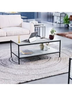 Vida Designs Brooklyn Coffee Table - Grey Oak -Home Comprehensive VGOSE SQ4 0000006131 GREY OAK SLd