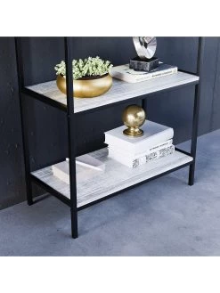 Vida Designs Brooklyn 5 Tier Bookcase - Grey Oak 13 Vida Designs Brooklyn 5 Tier Bookcase - Grey Oak -Home Comprehensive VGOSH SQ5 0000006131 GREY OAK SLd1