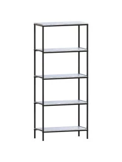 Vida Designs Brooklyn 5 Tier Bookcase - Grey Oak 15 Vida Designs Brooklyn 5 Tier Bookcase - Grey Oak -Home Comprehensive VGOSH SQ7 0000006131 GREY OAK DGy