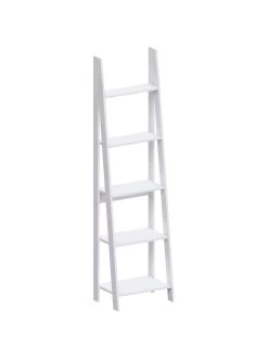 Vida Designs Bristol 5 Tier Step Ladder Bookcase 13 Vida Designs Bristol 5 Tier Step Ladder Bookcase -Home Comprehensive VGOSQ SQ6 0000000013 WHITE SLd3