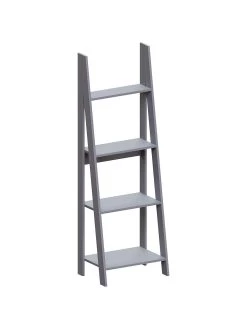 Vida Designs Bristol 4 Tier Step Ladder Bookcase 13 Vida Designs Bristol 4 Tier Step Ladder Bookcase -Home Comprehensive VGOSR SQ6 0000000005 GREY SLd3