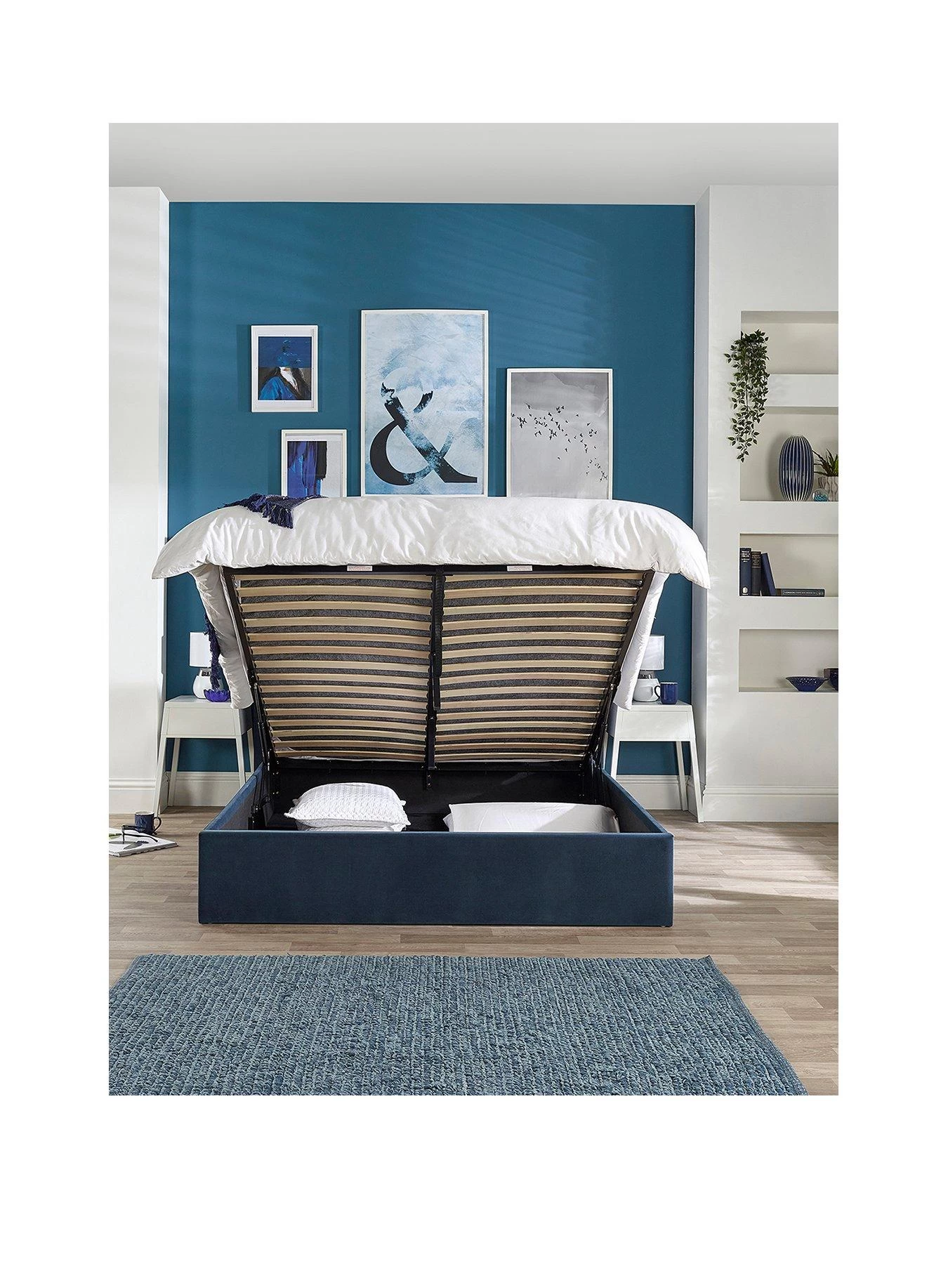 Aspire Helix Maxi Headboard Ottoman Bed Double 5 Aspire Helix Maxi Headboard Ottoman Bed Double - Image 3