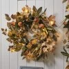 Very Home Natural And Acorn Pre Lit Autumn Wreath - 60 Cm 2 Very Home Natural And Acorn Pre Lit Autumn Wreath - 60 Cm -Home Comprehensive VH0JR SQ1 0000000088 NO COLOR SLf