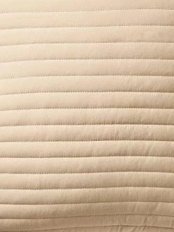 Bianca Cottonsoft Quilted Lines Filled Cushion In Natural 8 Bianca Cottonsoft Quilted Lines Filled Cushion In Natural -Home Comprehensive VHB0Y SQ3 0000000003 NATURAL SLd