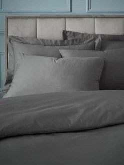 Bianca Cottonsoft 180 Thread Count Egyptian Cotton Duvet Cover Set 9 Bianca Cottonsoft 180 Thread Count Egyptian Cotton Duvet Cover Set -Home Comprehensive VHB2L SQ3 0000000005 GREY SLd