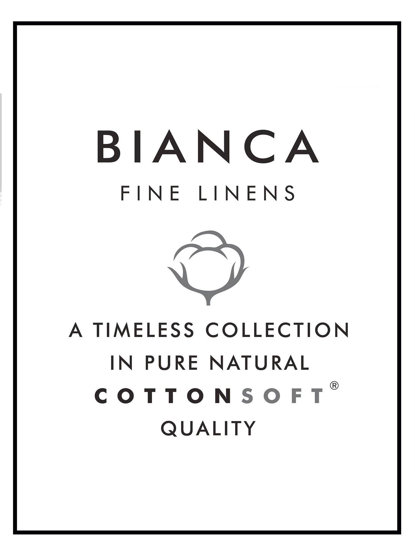 Bianca Cottonsoft 180 Thread Count Egyptian Cotton Duvet Cover Set 7 Bianca Cottonsoft 180 Thread Count Egyptian Cotton Duvet Cover Set - Image 5