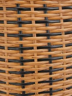 Very Home Set Of 2 Black/Natural Round Basket -Home Comprehensive VHU1Y SQ5 0000000088 NO COLOR SLd3