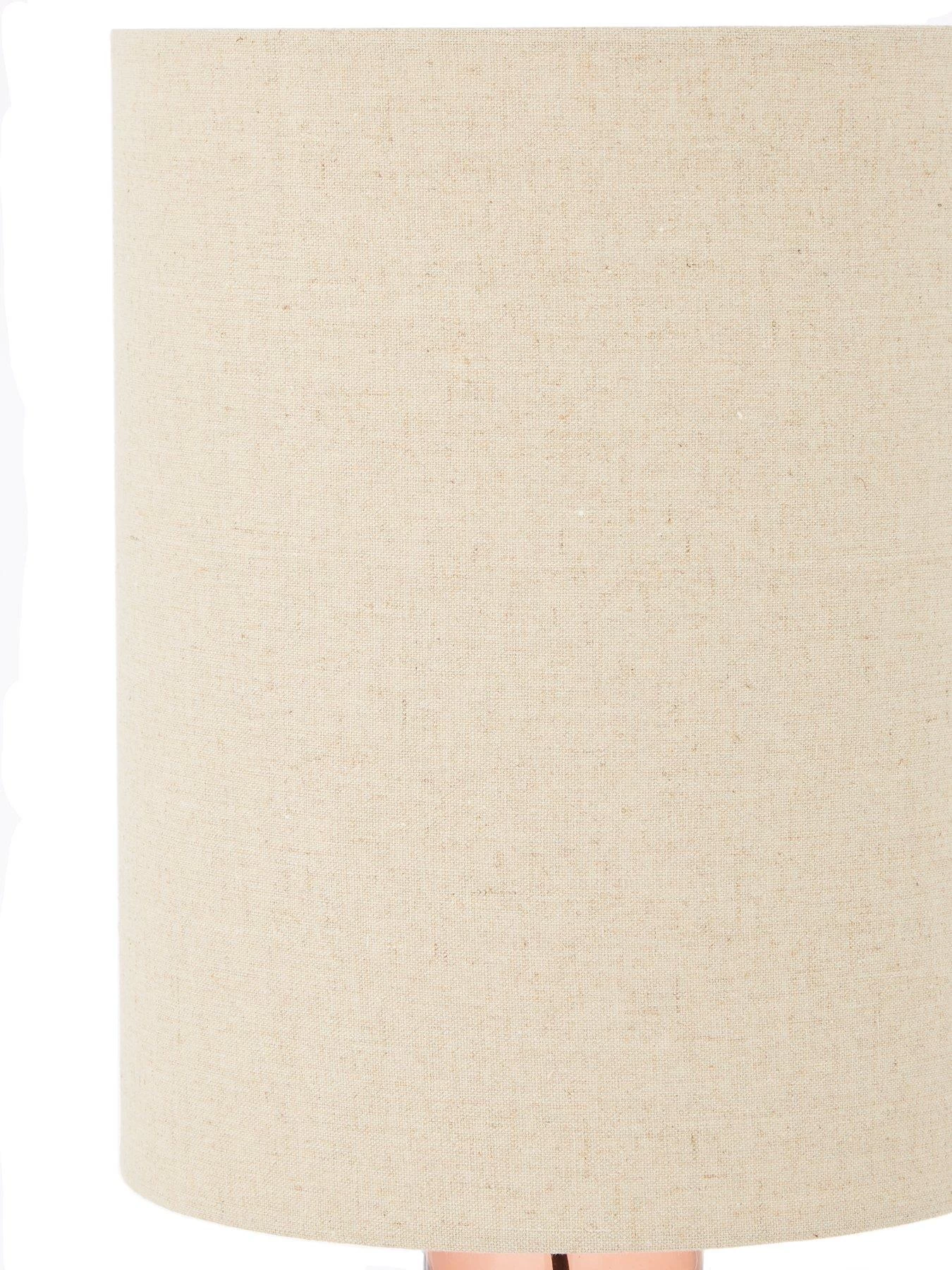 Very Home Emir Glass Table Lamp - Amber 5 Very Home Emir Glass Table Lamp - Amber - Image 3