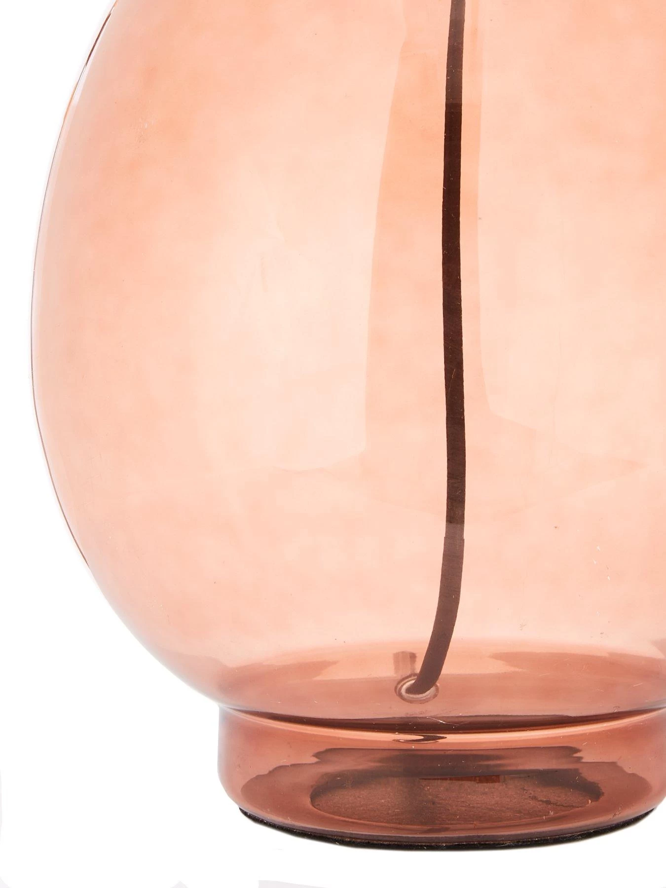 Very Home Emir Glass Table Lamp - Amber 6 Very Home Emir Glass Table Lamp - Amber - Image 4