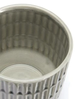 Very Home Green Debossed Planter -Home Comprehensive VHUF5 SQ3 0000000047 GREEN SLd