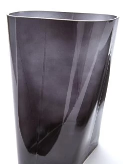 Very Home Abstract Glass Vase -Home Comprehensive VHVD8 SQ6 0000000004 BLACK SLd3