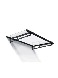 Canopia By Palram Door Canopy BREMEN 1500 - Grey -Home Comprehensive VI7PH SQ4 0000000088 NO COLOR SLd2