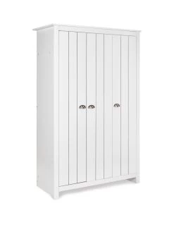 Very Home Atlanta 3 Piece Package - 3 Door Wardrobe, 4 Drawer Chest And 2 Drawer Bedside Chest - White 10 Very Home Atlanta 3 Piece Package - 3 Door Wardrobe, 4 Drawer Chest And 2 Drawer Bedside Chest - White -Home Comprehensive VIC8M SQ3 0000000013 WHITE SLa