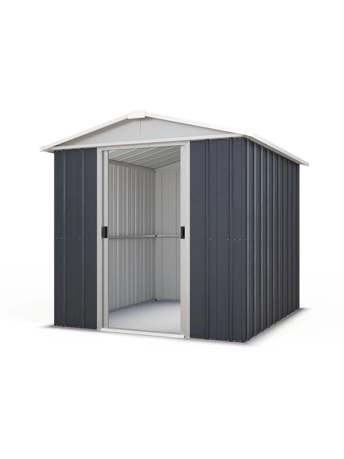 Yardmaster 6ft X 4.5ft Castleton Apex Roof Metal Shed 5 Yardmaster 6ft X 4.5ft Castleton Apex Roof Metal Shed - Image 3