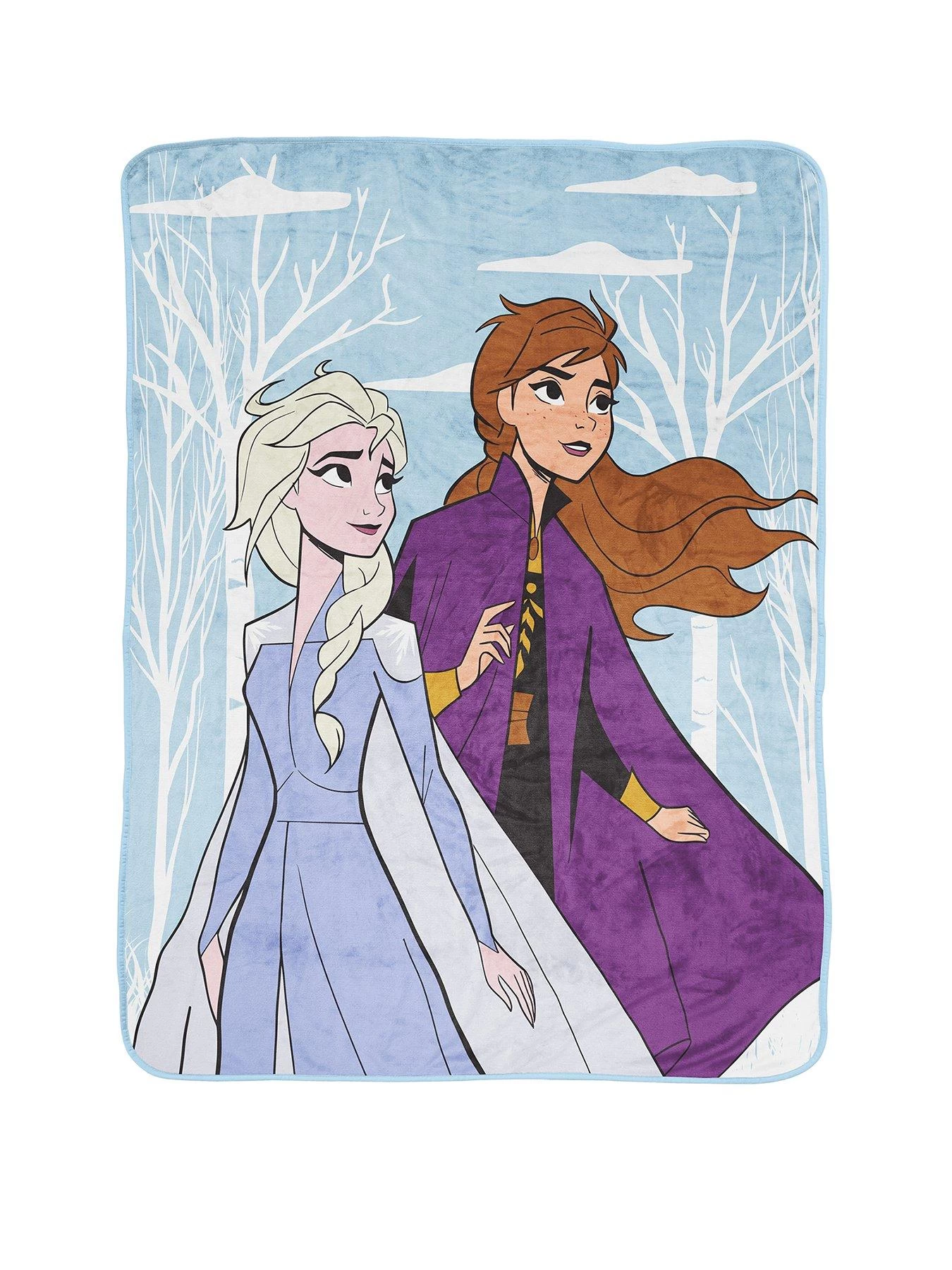 Disney Frozen Silk Touch Throw - Multi 4 Disney Frozen Silk Touch Throw - Multi - Image 2