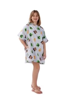 Minecraft Hooded Towel Medium 12 Minecraft Hooded Towel Medium -Home Comprehensive VK2DD SQ4 0000000029 MULTI SLd1