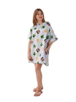 Minecraft Hooded Towel Medium 14 Minecraft Hooded Towel Medium -Home Comprehensive VK2DD SQ6 0000000029 MULTI SLd3