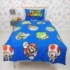 Mario Nintendo Continue Single Rotary Duvet Cover Set - Multi 2 Mario Nintendo Continue Single Rotary Duvet Cover Set - Multi -Home Comprehensive VK2DI SQ1 0000000029 MULTI RSr
