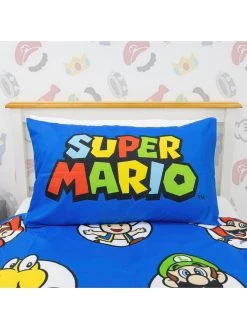Mario Nintendo Continue Single Rotary Duvet Cover Set - Multi -Home Comprehensive VK2DI SQ7 0000000029 MULTI RSr1