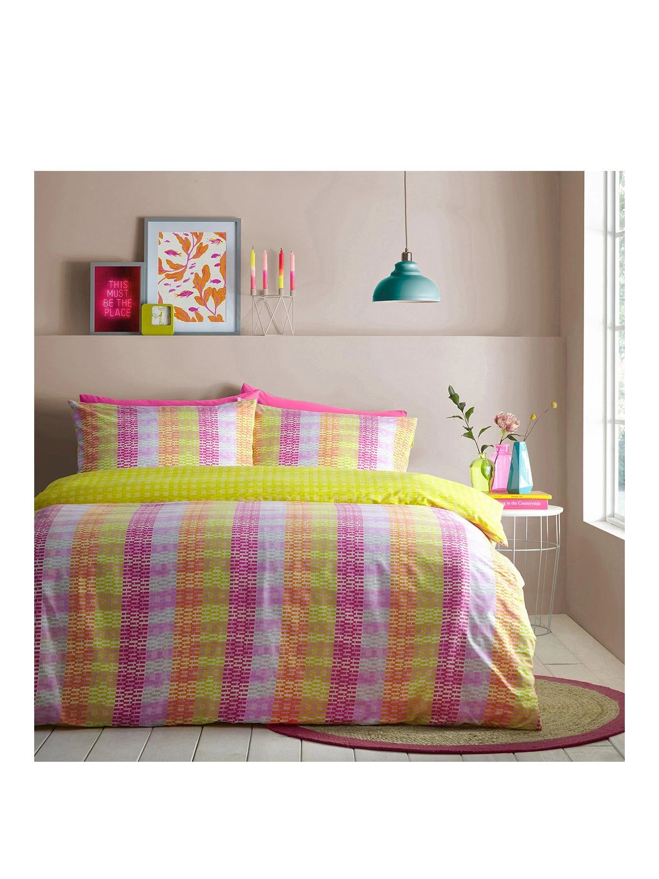 Furn Neola Multi Duvet Cover Set 4 Furn Neola Multi Duvet Cover Set - Image 2