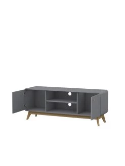 Cassie 2 Door TV Stand -Home Comprehensive VKEEA SQ6 0000000013 WHITE SLd2