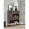 Candon Short Bookcase - Walnut -Home Comprehensive VKEEP SQ1 0000000007 WALNUT SLf