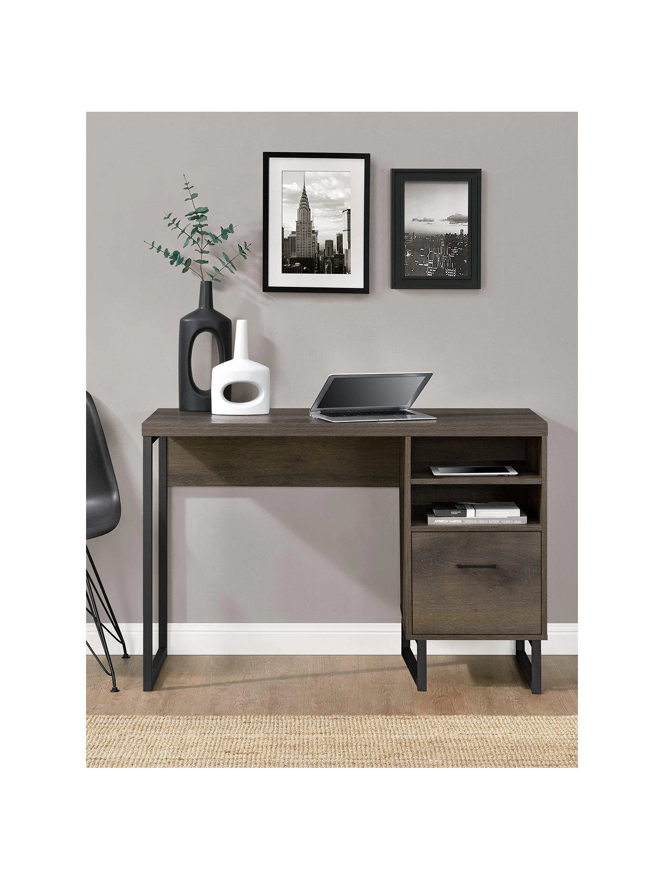 Candon Desk - Walnut 3 Candon Desk - Walnut