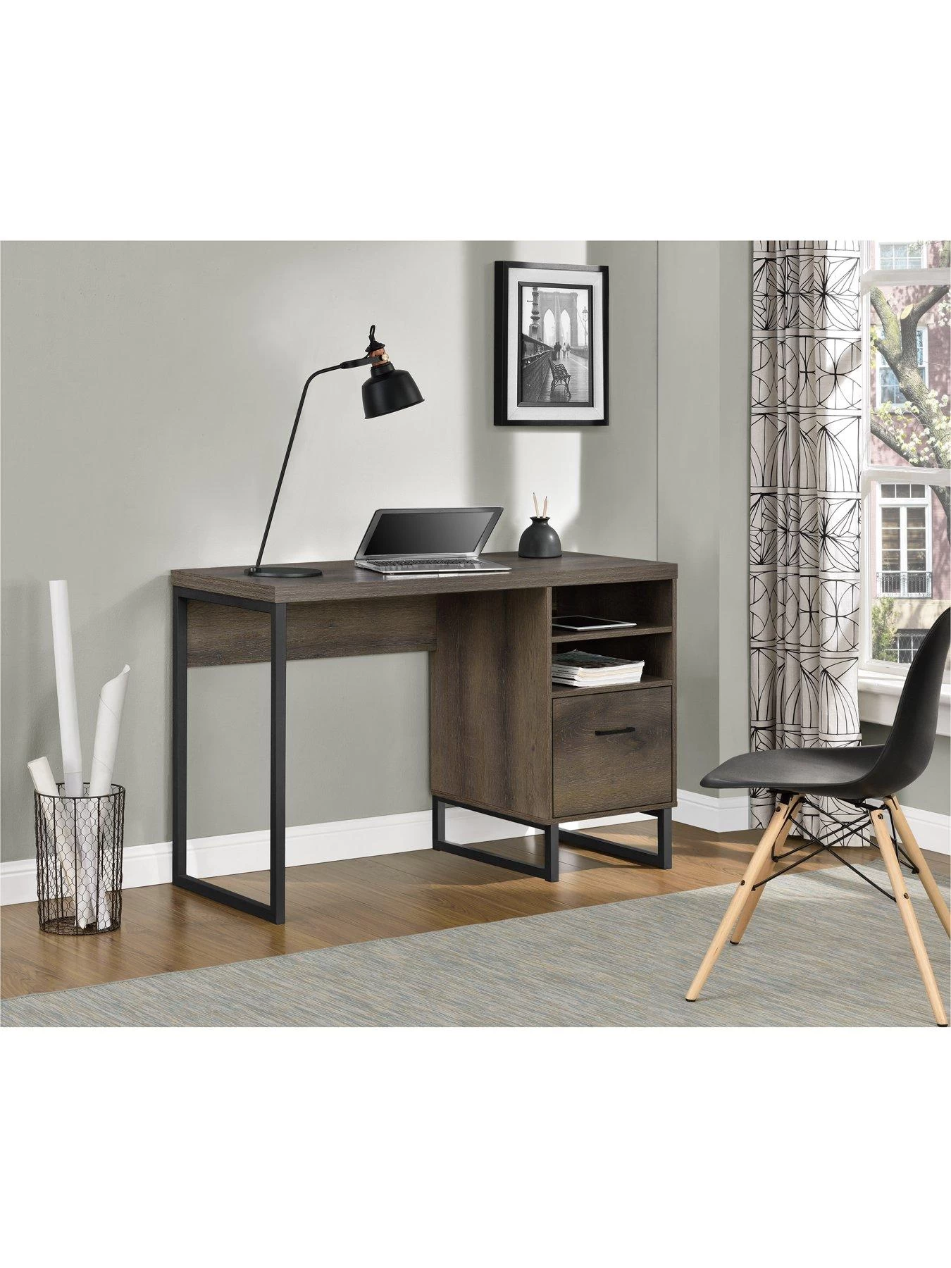 Candon Desk - Walnut 7 Candon Desk - Walnut - Image 5