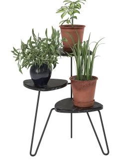 Novogratz Athena Plant Stand - Black -Home Comprehensive VKEEV SQ3 0000000004 BLACK SLd