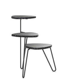 Novogratz Athena Plant Stand - Black -Home Comprehensive VKEEV SQ6 0000000004 BLACK SLd3