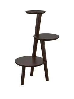 Novogratz Brittany Plant Stand -Home Comprehensive VKEEY SQ3 0000000007 WALNUT SLa