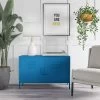 Novogratz Cache 2 Door Metal Locker Accent Cabinet - Blue