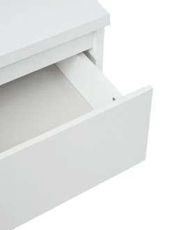 Everyday Lisson 2 Drawer Bedside - White -Home Comprehensive VKM12 SQ4 0000000013 WHITE SLd