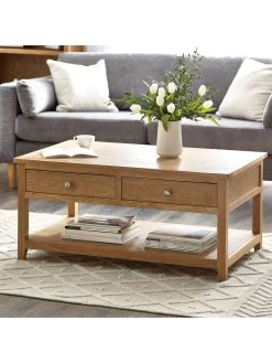 Julian Bowen Mallory Coffee Table 2 Drawers